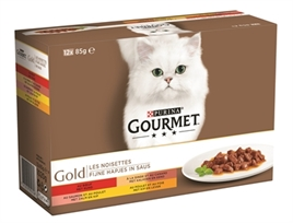Gourmet Gold 12-pack Fijne hapjes 12x85gr